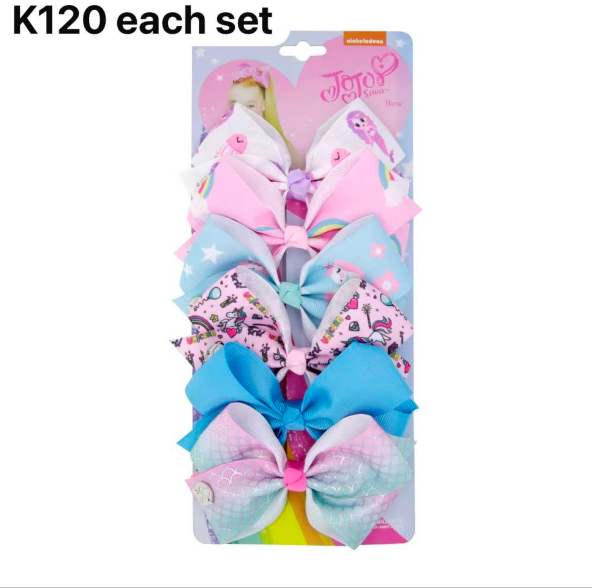 JoJo Signature 6-Bow Set — Pastel